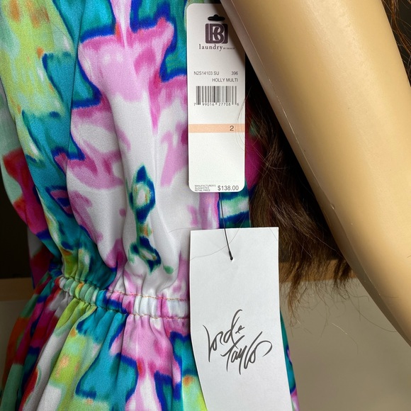 Laundry By Design One shoulder Mini Dress - Picture 10 of 16